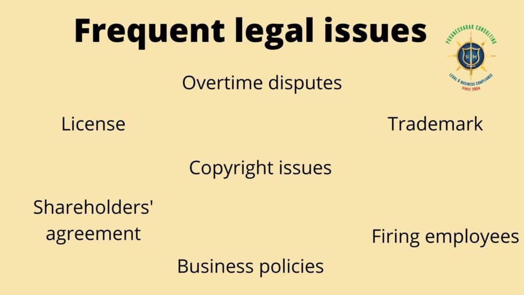 Frequent Legal Issues Small Businesses Face How To Avoid Them Puvanesvarar Consulting